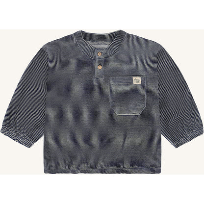Hust & Claire HCSigurt Stripe Sweatshirt 3146 Blues