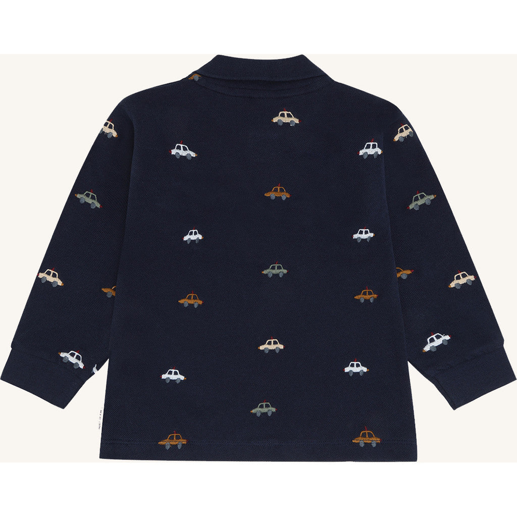Hust & Claire HCStevie Police emb. Polo L/S 3146 Blues