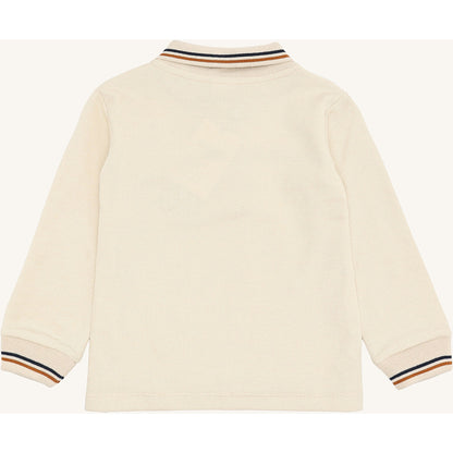 Hust & Claire HCStevie Polo stripes Polo L/S 1290 Wheat Melange