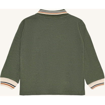 Hust & Claire HCStevie Polo stripes Polo L/S 3461 Deep Ivy