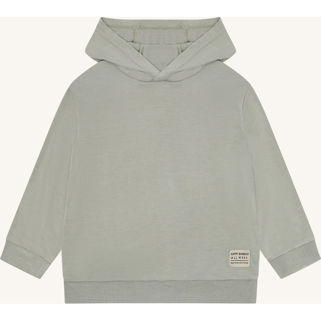 Hust & Claire HCStinus Solid Hoodie 4440 Forest Fog