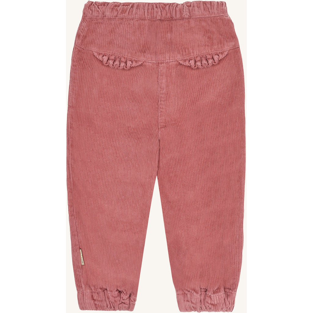 Hust & Claire HCTammy solid corduroy Trousers 3392 Dry Rose