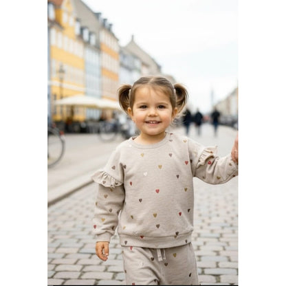 Hust & Claire HCThilde Heartbeat Jogging Trousers 3554 Biscuit