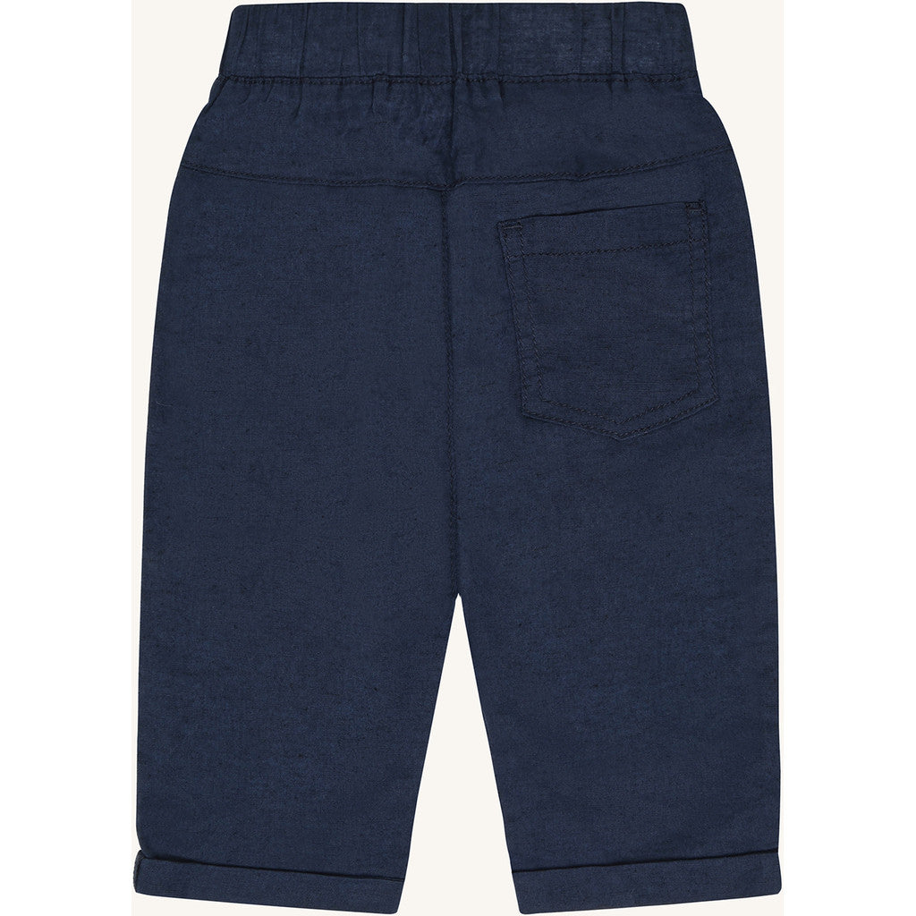 Hust & Claire HCTimon Cotton-Linen Trousers 3146 Blues