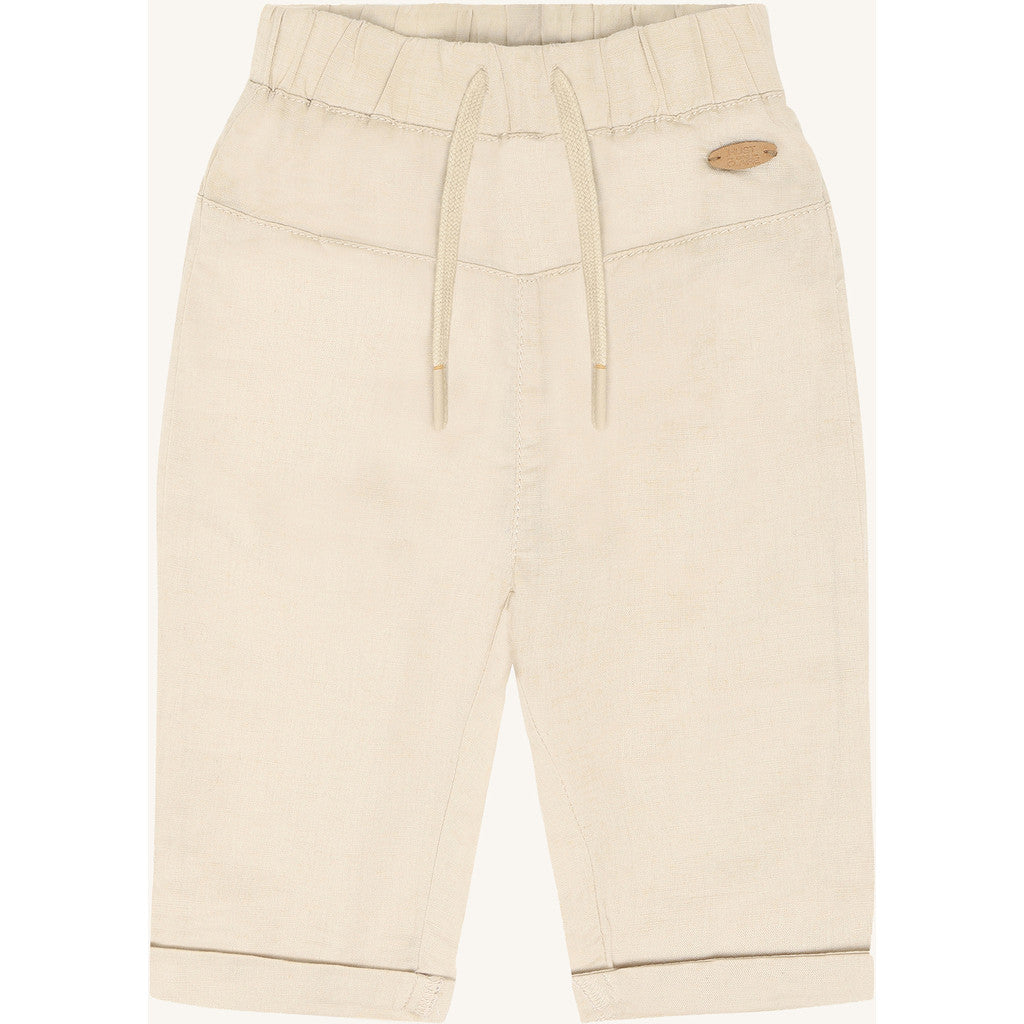 Hust & Claire HCTimon Cotton-Linen Trousers 3525 Sandy