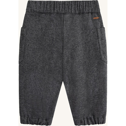 Hust & Claire HCTue Herringbone Trousers 1202 Grey Blend