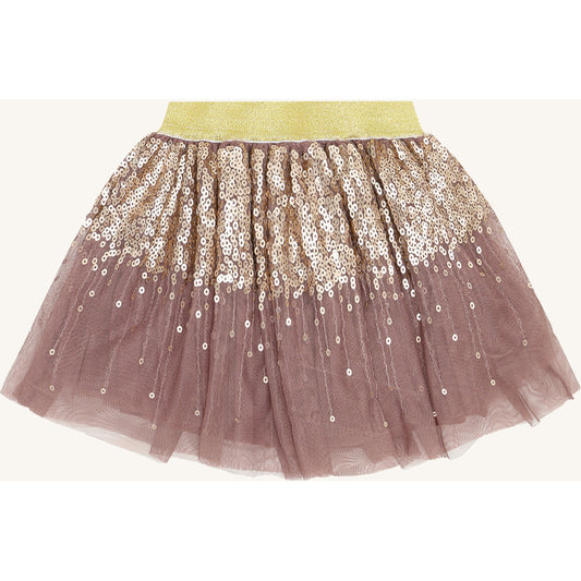 Hust & Claire HCTulle Skirt Skirts 3899 Mauve