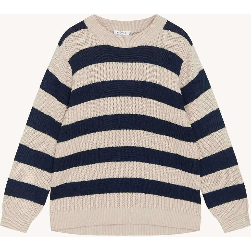 Hust & Claire Knit HCPos Jacquard knit Pullover 3146 Blues