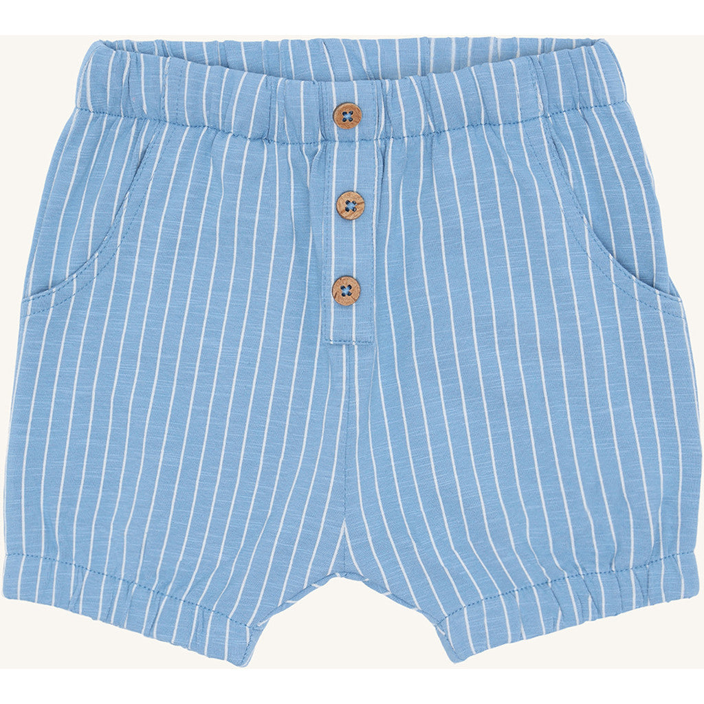 Hust & Claire Shorts HCHalvor Striped Shorts 3098 Glacier