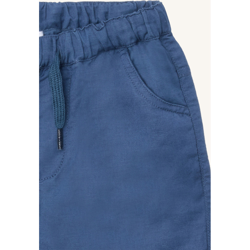 Hust & Claire Shorts HCHarald Linen YD Shorts 3160 Blue Moon