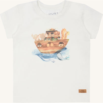 Hust & Claire T-shirt HCAugust Boat T-shirt S/S 3270 Ivory