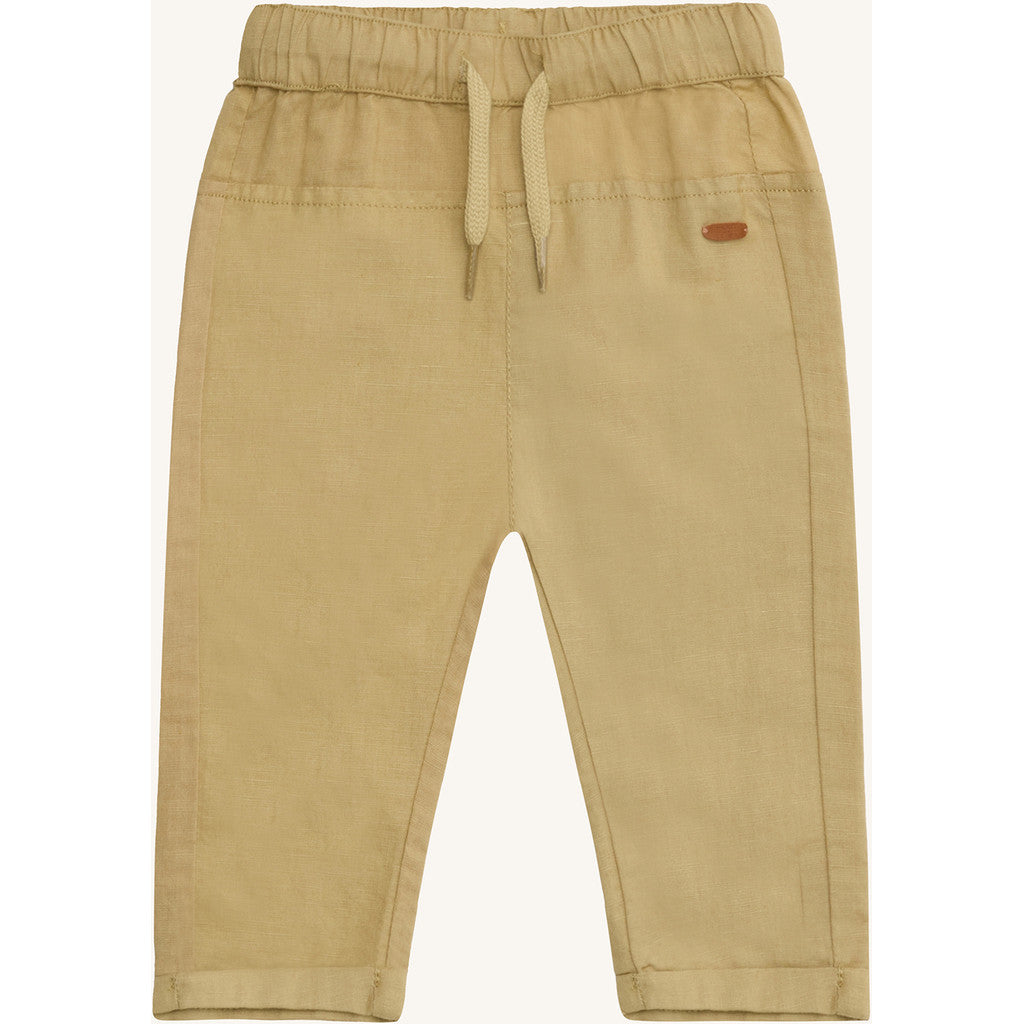 Hust & Claire Trousers HCTimon Linen YD Trousers 4442 Green Bone